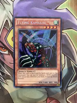 LCYW-EN238 Flying Kamakiri 1 Secret Rare 1st Edition NM Yugioh Card - Image 1