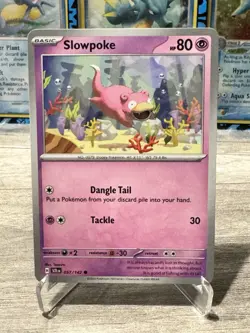 Slowpoke 057/142 Stellar Crown Common NM Pokemon Card - Image 1