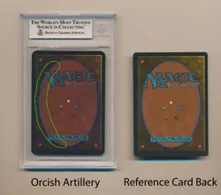 BGS 8 MTG Magic the Gathering Alpha Orcish Artillery MISPRINT!! NM/MINT!! - Image 3