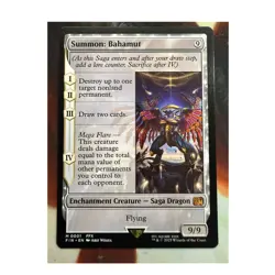 Wizards of the Coast Summon: Bahamut Mythic MTG FF 0001 EN 2025 - Image 1