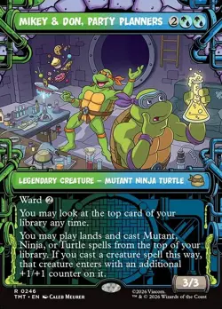 MTG Mikey & Don, Party Planners FOIL [TMT] #246 en - Image 1
