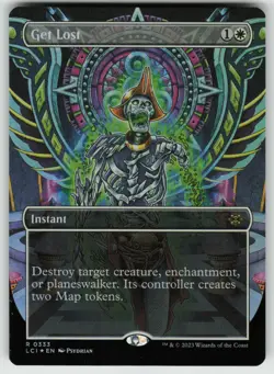 MTG Get Lost (Borderless) Foil The Lost Caverns of Ixalan # 333 NM - Image 1