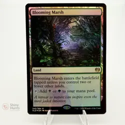 Magic The Gathering Blooming Marsh Kaladesh FOIL NM Minty - Image 1