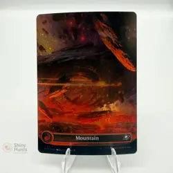 Magic: The Gathering Mountain (0370) (Galaxy Foil) Edge of Eternities NM - Image 1