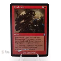 Magic: The Gathering Skullcrack (Retro Frame) 341 Ravnica Remastered Foil NM - Image 1