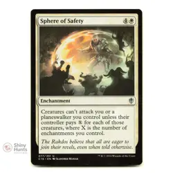 Magic: The Gathering Sphere of Safety 77 Commander 2016 NM - Image 1