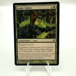 Magic The Gathering Snake Umbra Rise of the Eldrazi Regular NM - Image 1