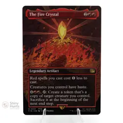 Magic: The Gathering The Fire Crystal (Borderless) 337 FINAL FANTASY NM - Image 1