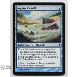 Magic: The Gathering Aquitect's Will 52 Lorwyn NM - Image 1