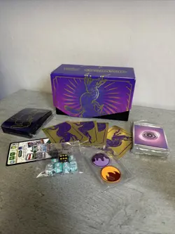 Pokemon - Scarlet & Violet Design Box With Cards ,dice Sleeves - Image 1