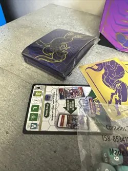 Pokemon - Scarlet & Violet Design Box With Cards ,dice Sleeves - Image 4