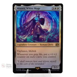 Magic: The Gathering Minwu, White Mage 26 FINAL FANTASY Foil NM - Image 1