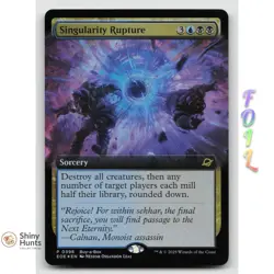 MTG Singularity Rupture (Extended Art) 398 Buy-A-Box Promos Foil NM - Image 1