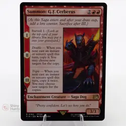 Magic: The Gathering Summon: G.F. Cerberus 162 FINAL FANTASY NM - Image 1