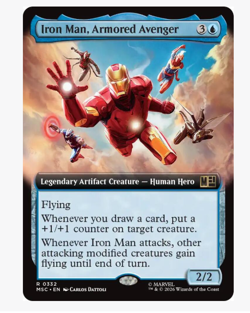 Iron Man, Armored Avenger - Extended Art Commander: Marvel Super Heroes - Image 1