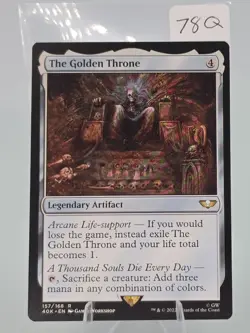 The Golden Throne #157 Warhammer 40,000 Commander Regular NM MTG - Image 1