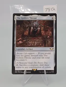 The Golden Throne #157 Warhammer 40,000 Commander Regular NM MTG - Image 2