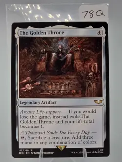 The Golden Throne #157 Warhammer 40,000 Commander Regular NM MTG - Image 4