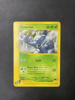 2002 Pokemon Skyridge Heracross 64/144 Near Mint Non-Holo WOTC - Image 1