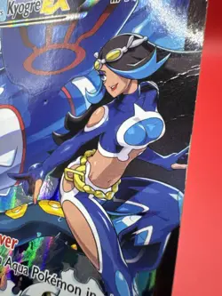 Pokemon TCG Team Aqua's Kyogre EX 6/34 Double Crisis UR Holo EN HP - Image 4