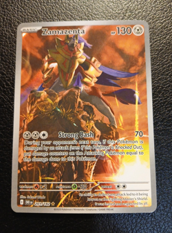 Pokemon TCG , Zamazenta 201/182 Illustration Rare - Destined Rivals Frresh Pull - Image 2