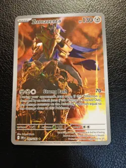 Pokemon TCG , Zamazenta 201/182 Illustration Rare - Destined Rivals Frresh Pull - Image 3