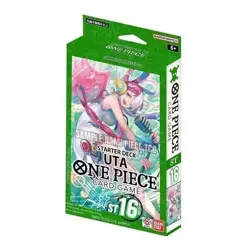 BANDAI CARD GAME Green Uta [ST-16] ENG Mazzo One Piece Card Game Starter Deck - Image 1
