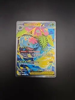 The Pokemon Company Mega Venusaur EX 155/132 ME01 Full Art Holo Ultra Rare - Image 1