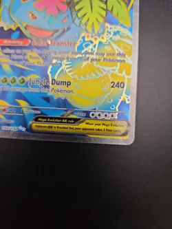 The Pokemon Company Mega Venusaur EX 155/132 ME01 Full Art Holo Ultra Rare - Image 2