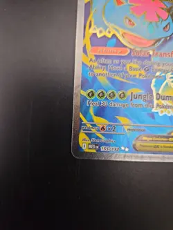 The Pokemon Company Mega Venusaur EX 155/132 ME01 Full Art Holo Ultra Rare - Image 3