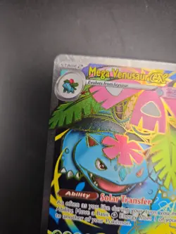 The Pokemon Company Mega Venusaur EX 155/132 ME01 Full Art Holo Ultra Rare - Image 4
