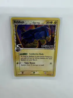 Pokemon TCG Beldum 59/113 EX Delta Species Stamped Holo - Image 1
