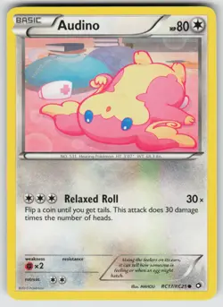 Audino RC17/RC25 Holo Legendary Treasures: Radiant Collection Pokemon Holo NM - Image 1