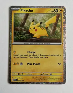 Pikachu 002/015 Holo Promo McDonald's Promos 2024 Pokemon - Image 1