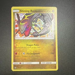 Pokemon TCG Shining Rayquaza 56/73 Shining Legends Holo Rare ENG - Image 1