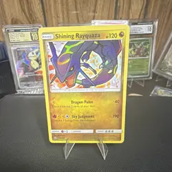 Pokemon TCG Shining Rayquaza 56/73 Shining Legends Holo Rare ENG - Image 3