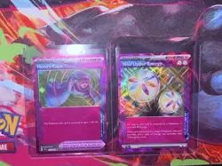 Pokemon TCG Neo Destiny Hero's Cape 152/105 + Neo Upper Energy 162/105 Holo - Image 1