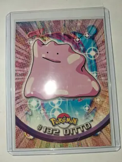 2000 Topps Pokemon TV Animation Edition Series 3 #132 Ditto Non Holo Blue Label - Image 1