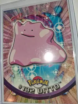 2000 Topps Pokemon TV Animation Edition Series 3 #132 Ditto Non Holo Blue Label - Image 2