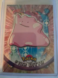 2000 Topps Pokemon TV Animation Edition Series 3 #132 Ditto Non Holo Blue Label - Image 5