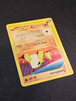 Pokemon TCG Sandshrew 92 Skyridge Mint Near Mint (non-holo) - Image 3