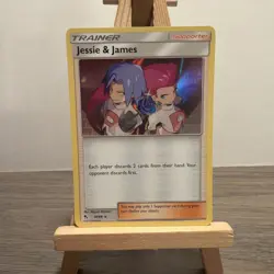 Pokemon - Jessie & James 58/68 - Hidden Fates - Holo Rare - Near Mint - Image 1