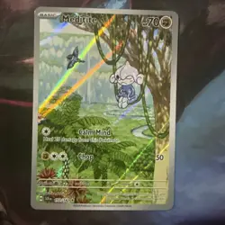 Meditite - 153/142 Stellar Crown Illustration Rare Pokemon - NM/MINT - Image 2