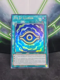 Yugioh Eye of Illusion MZMI-EN011 Ultra Rare 1st Edition NM - Image 1