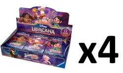 Disney Lorcana SHIMMERING SKIES 4-Box Booster CASE FACTORY SEALED!! - Image 1