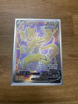 Pokemon ZERAORA V 165/198 FULL ART ULTRA RARE NM CARD CHILLING REIGN - Image 1