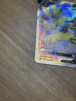 Pokemon ZERAORA V 165/198 FULL ART ULTRA RARE NM CARD CHILLING REIGN - Image 3