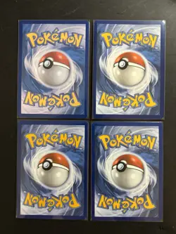 Pokemon Holo 4 Card IR Lot ENG and KOR Colorful Rainbow - Image 2