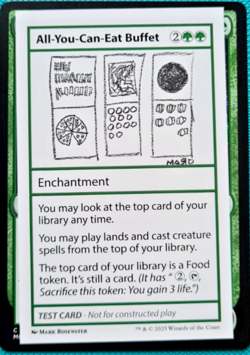MTG - All-You-Can-Eat Buffet - Play Test - Mystery Booster 2 - Magic - Image 1