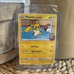 Pokemon TCG Pikachu On the Ball UK Exclusive Card 001/005 - Sealed - Image 1